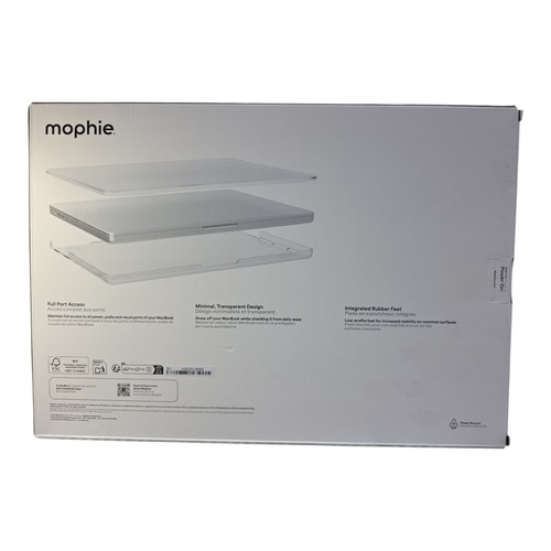 Mophie slim hardshell - hardshell, clear